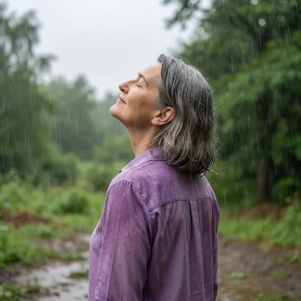Woman happy